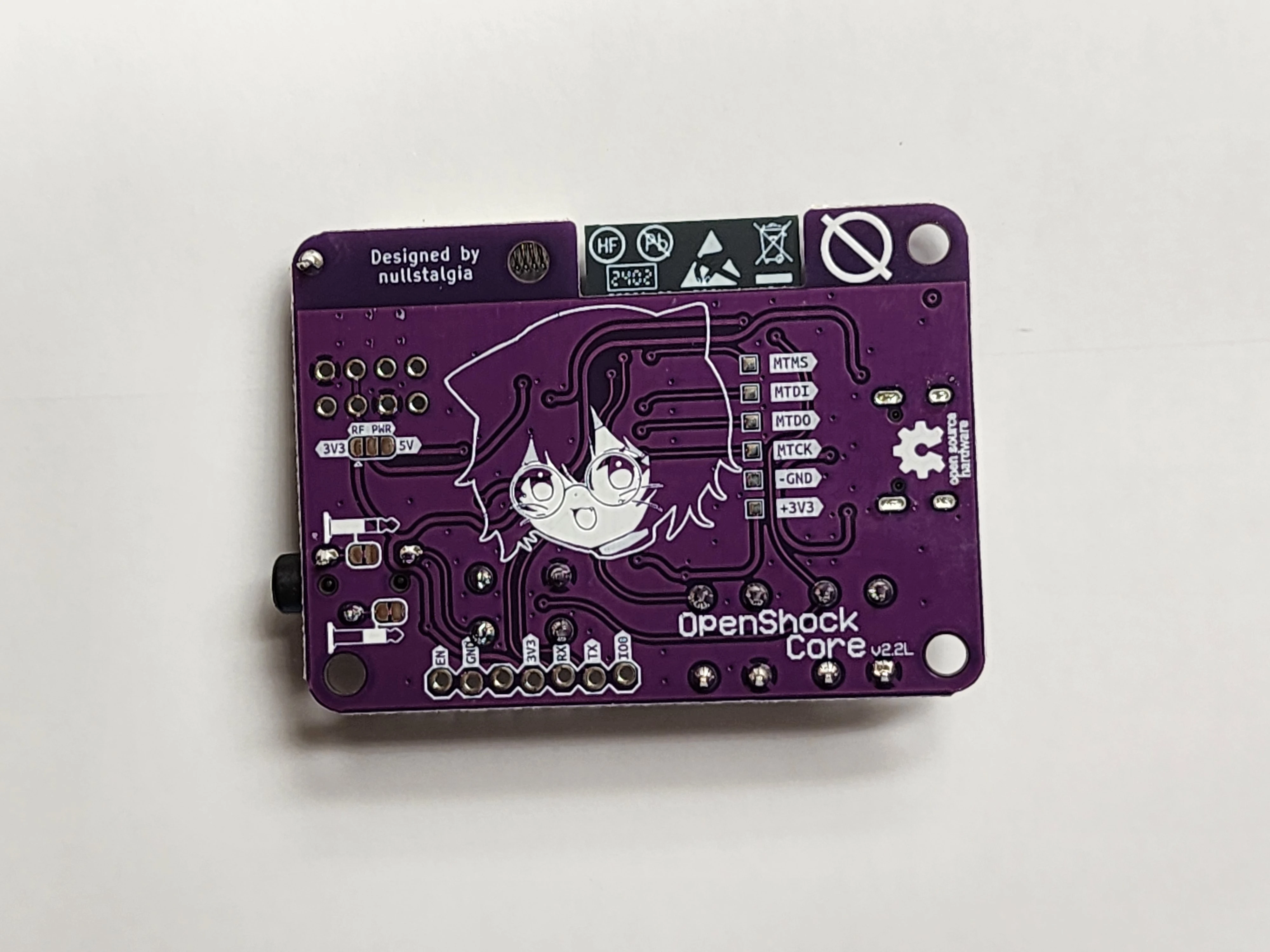 PCB Purple Back